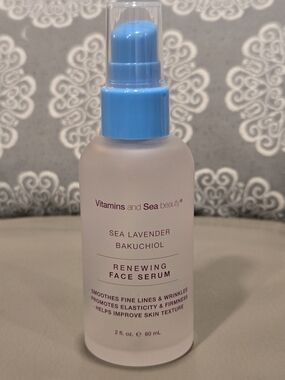 Vitamins and Sea Beauty Sea Lavender Bakuchiol Renewing Face Serum